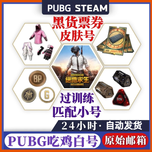 绝地求生皮肤票卷小号